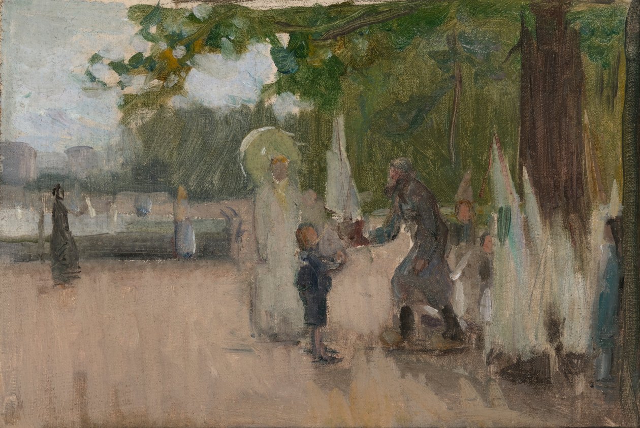Muž, který si pronajal lodě, n. d. od Henry Ossawa Tanner