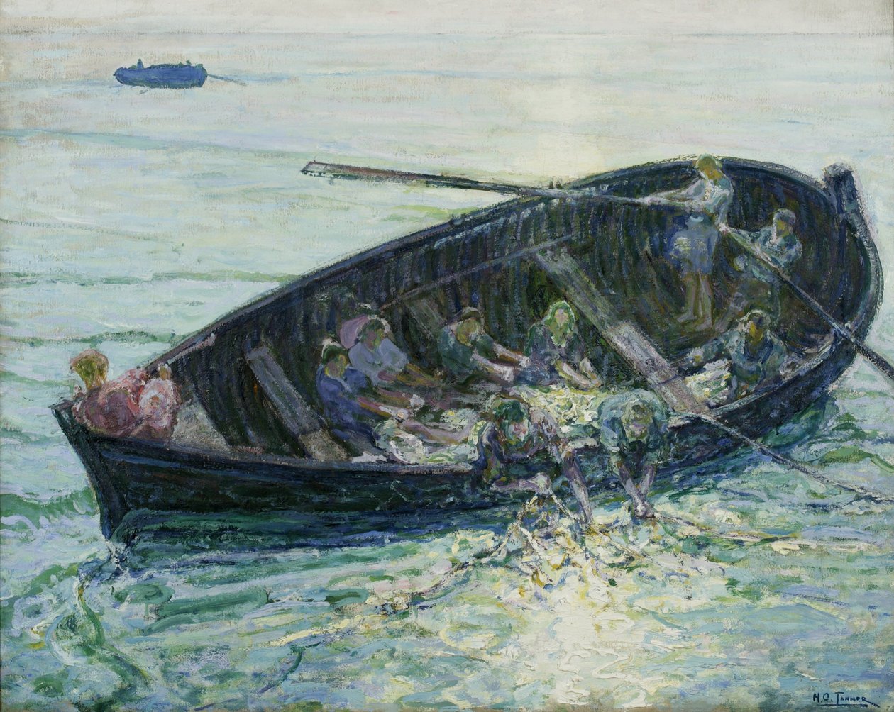 Zázračný rybolov od Henry Ossawa Tanner