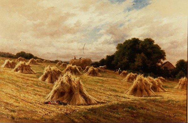 Surrey Cornfield, poblíž Reigate od Henry Parker