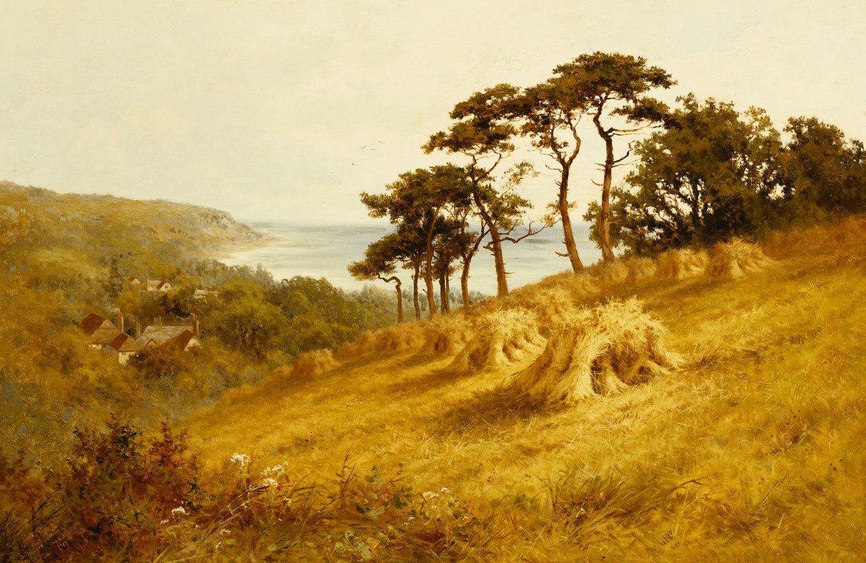 Čas sklizně, Fairlight, Sussex, od Henry Parker