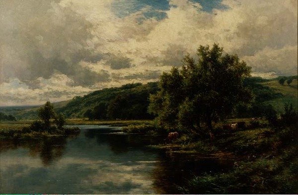 Pangbourne na Temži od Henry Parker