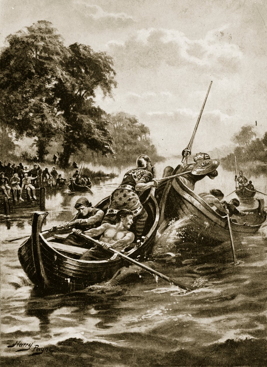 Převracení vody, ilustrace z knihy "Hutchinson