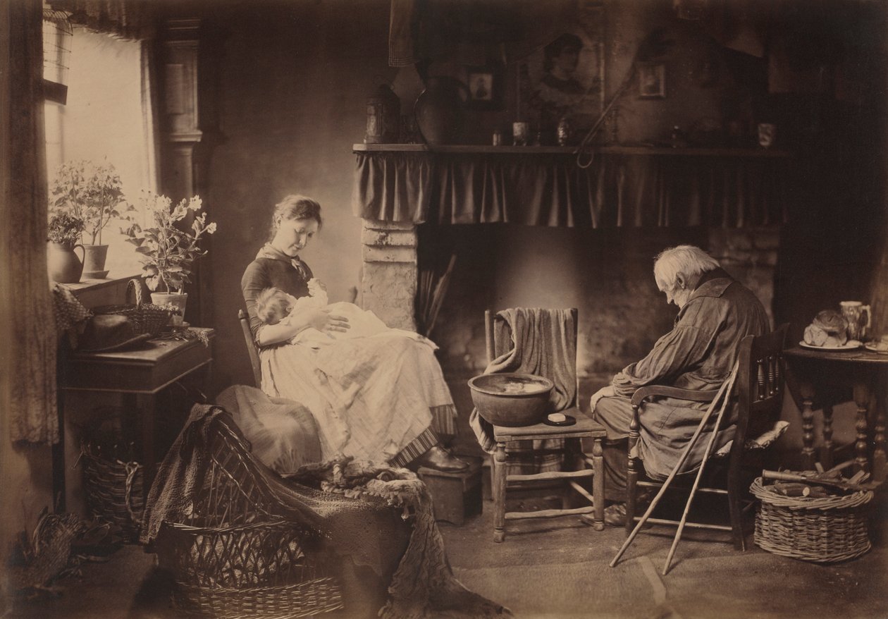 Úsvit a západ slunce, 1885. od Henry Peach Robinson