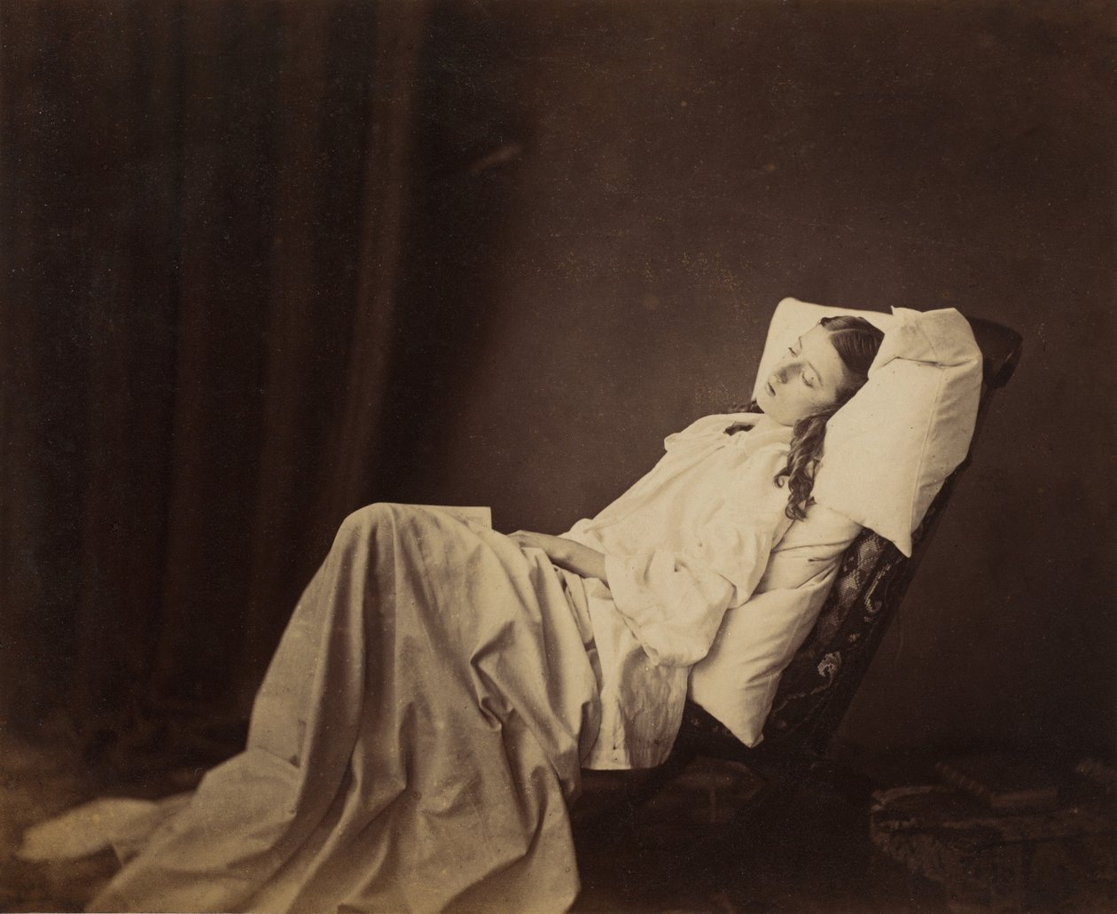 She Never Told Her Love, 1857 (foto) od Henry Peach Robinson