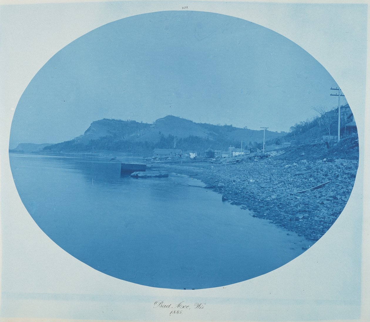 Bad Axe, Wis. 1885 (foto) od Henry Peter Bosse