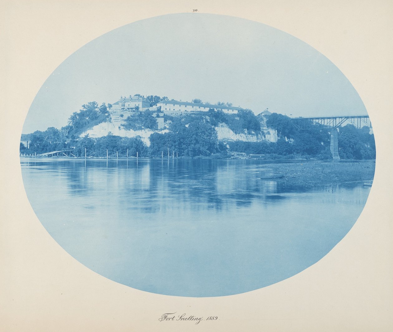 Fort Snelling od Henry Peter Bosse