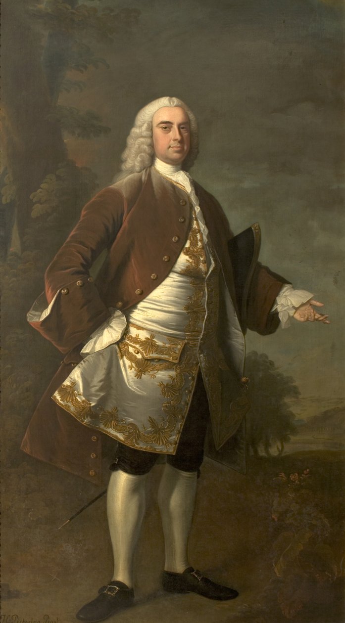 Sir Wolstan Dixie od Henry Pickering