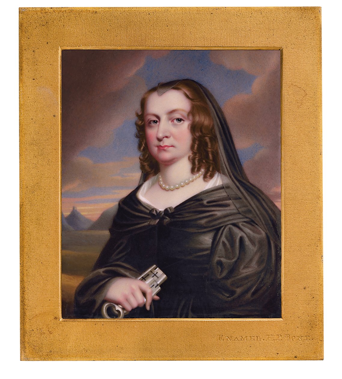 Lady Bankes, rozená Mary Hawtrey od Henry Pierce Bone