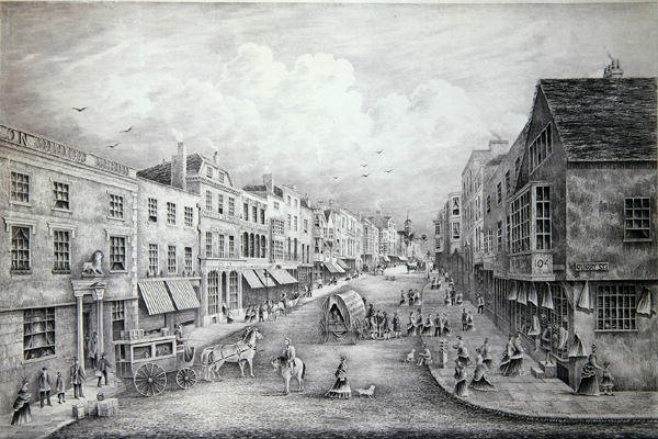 High Street, Guildford, Surrey od Henry Prosser