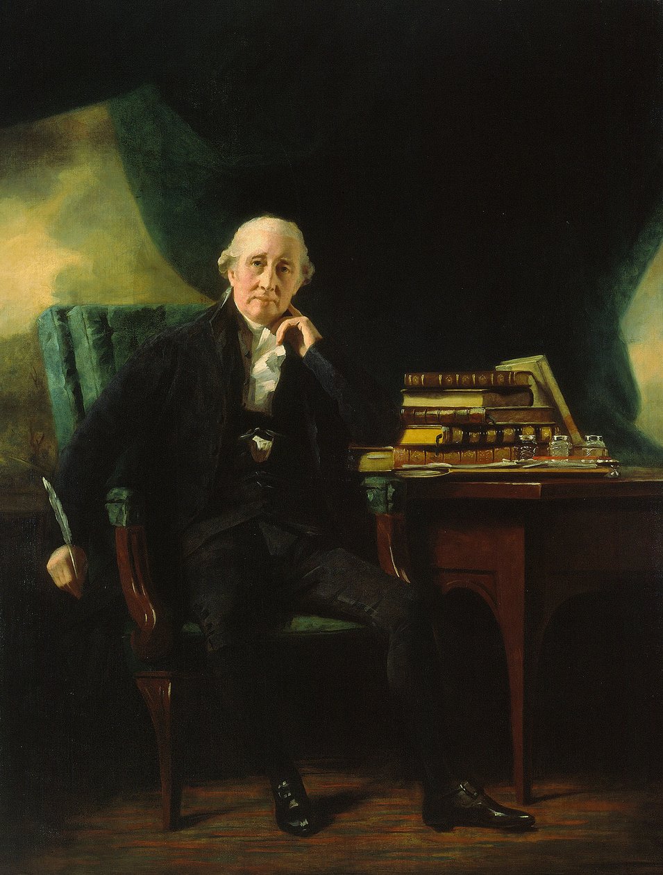 Adam Rolland z Gask II od Henry Raeburn