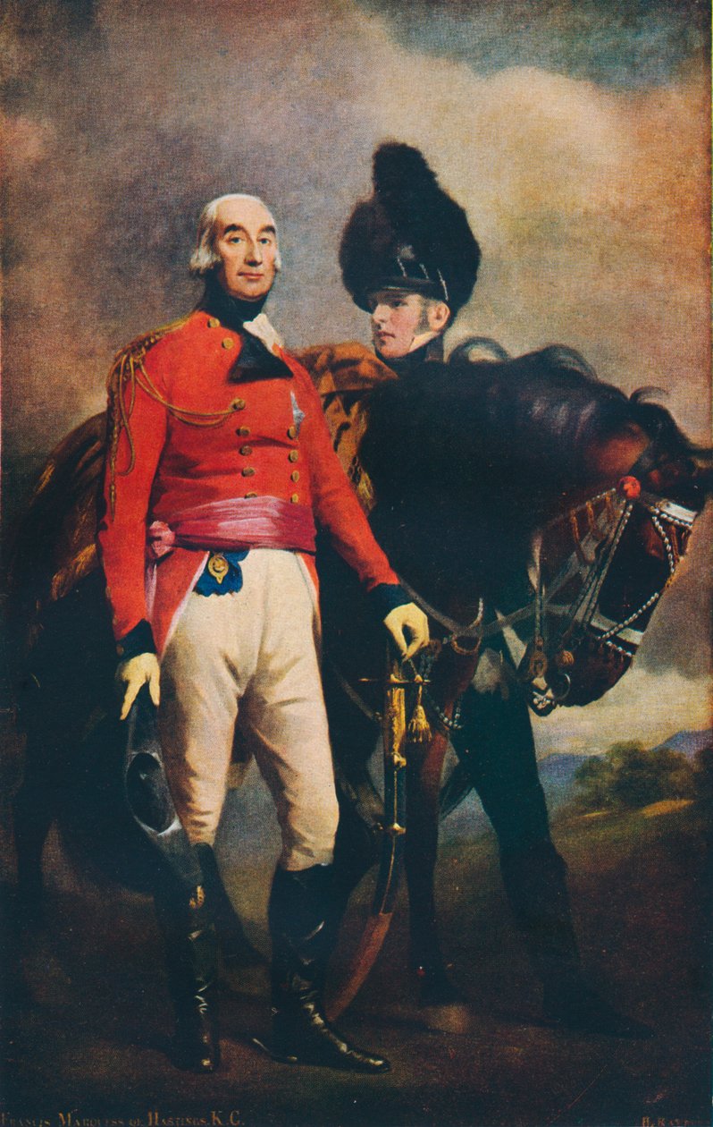 Generál Francis Rawdon-Hastings, 2. hrabě z Moiry, později 1. markýz z Hastings, c1813 od Henry Raeburn