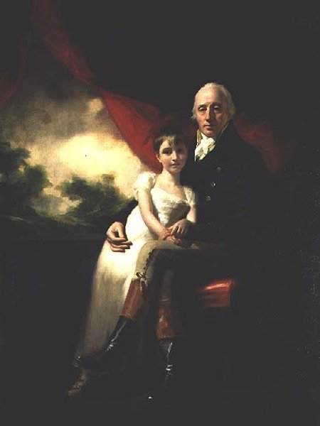 John Stirling z Kippendavie a jeho dcera Jane (olej na plátně) od Henry Raeburn