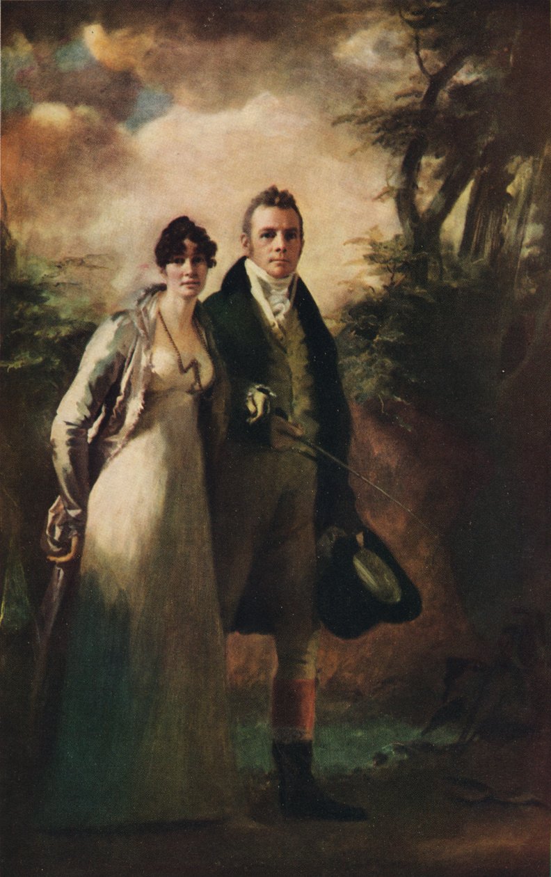 Pan a paní Robert Campbell z Kailzie, c1805, 1926 od Henry Raeburn