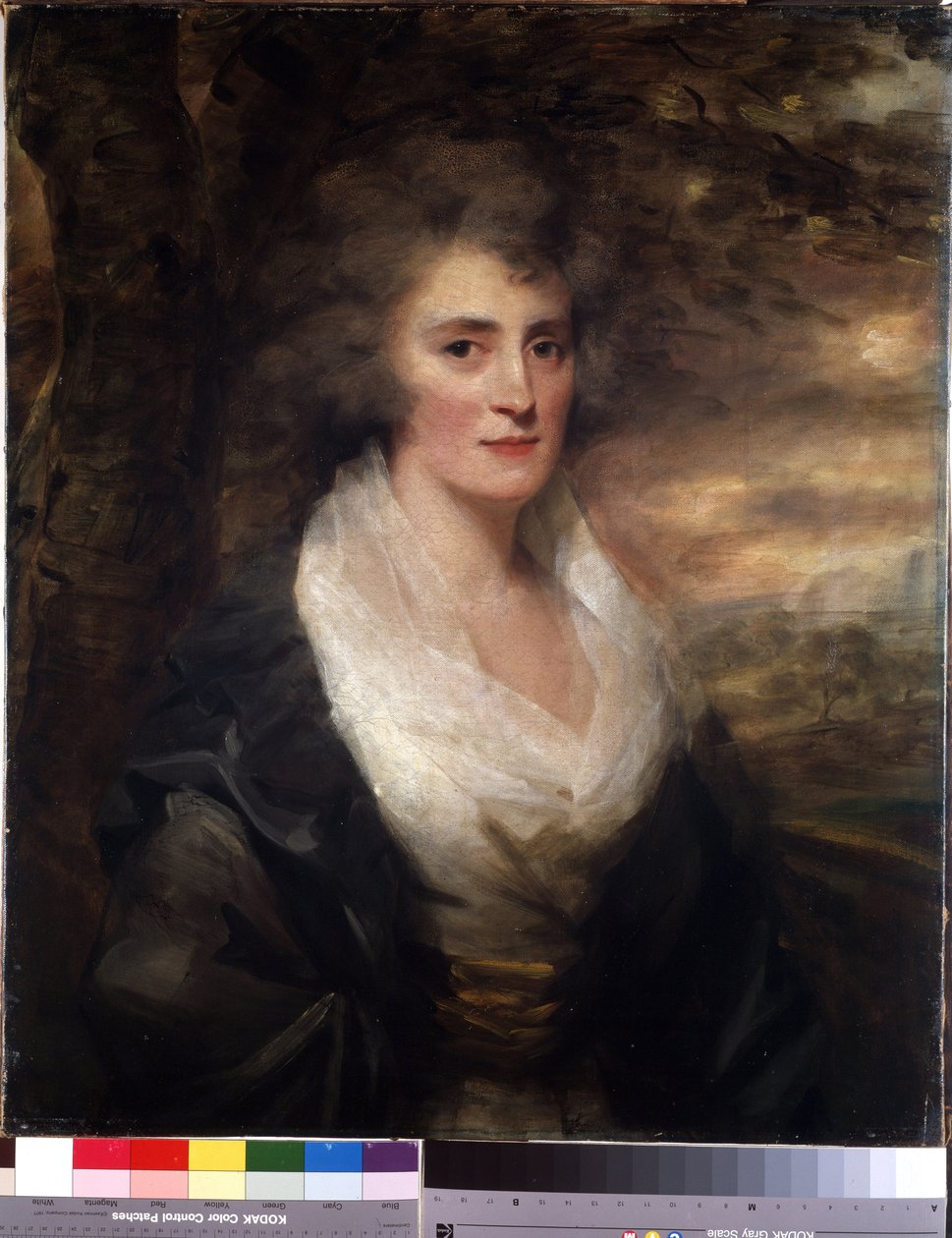 Portrét slečny Elinor Bethune. Obraz sira Henryho Raeburna (1756-1823), 90. léta 18. století. Olej na plátně. Muzeum Ermitáž, Petrohrad od Henry Raeburn