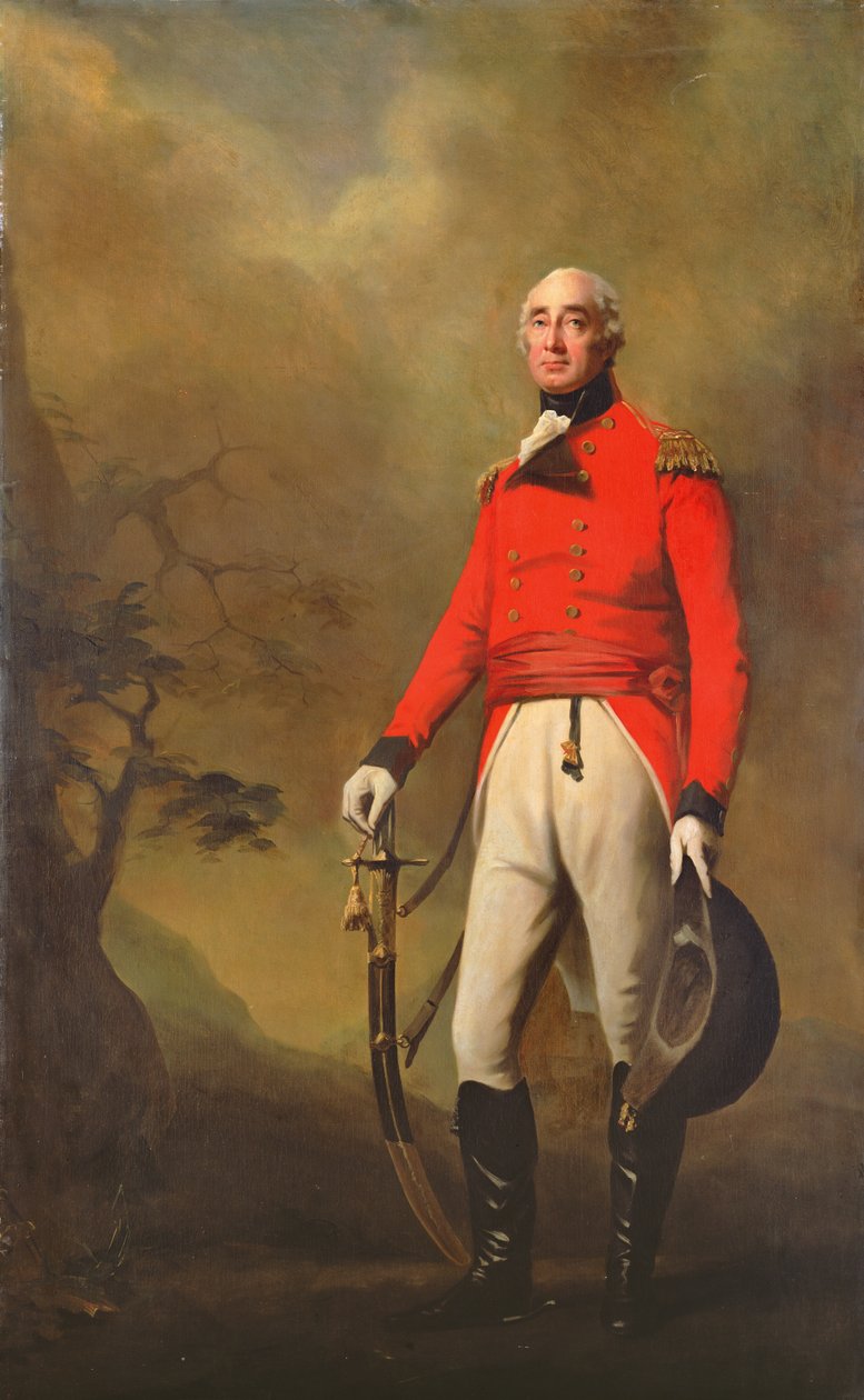 Rt. Honzo Francis Rawdon Hastings od Henry Raeburn