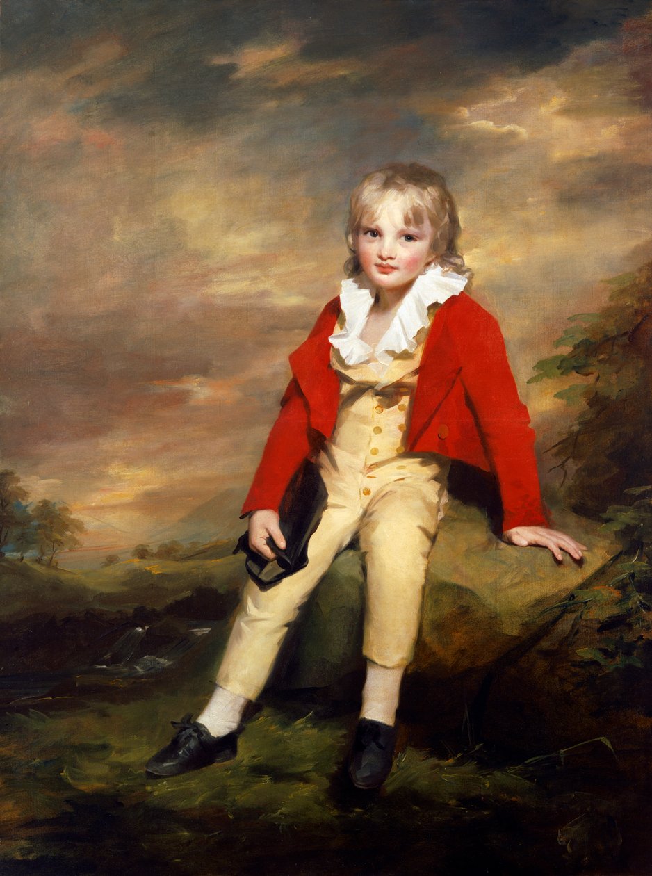 Sir George Sinclair jako chlapec (olej na plátně) od Henry Raeburn