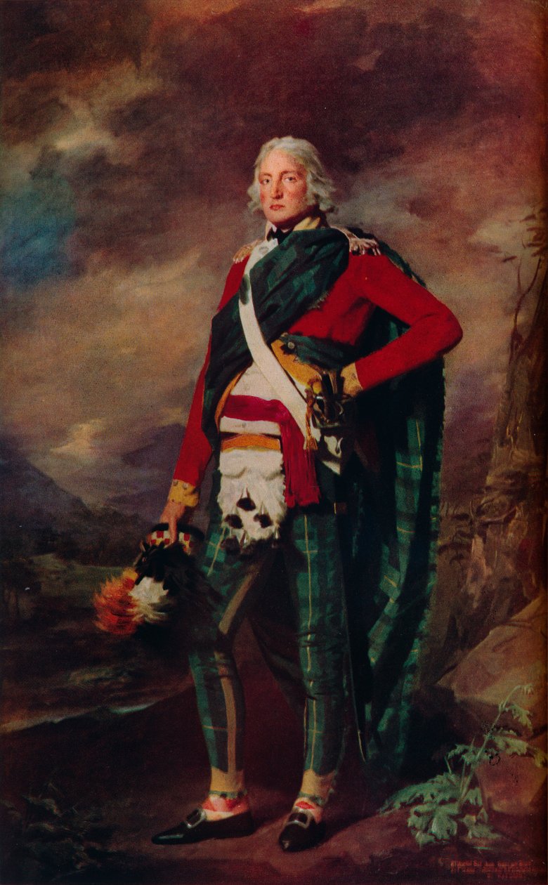 Sir John Sinclair 1754-1835, první baronet z Ulbsteru, c1794 od Henry Raeburn