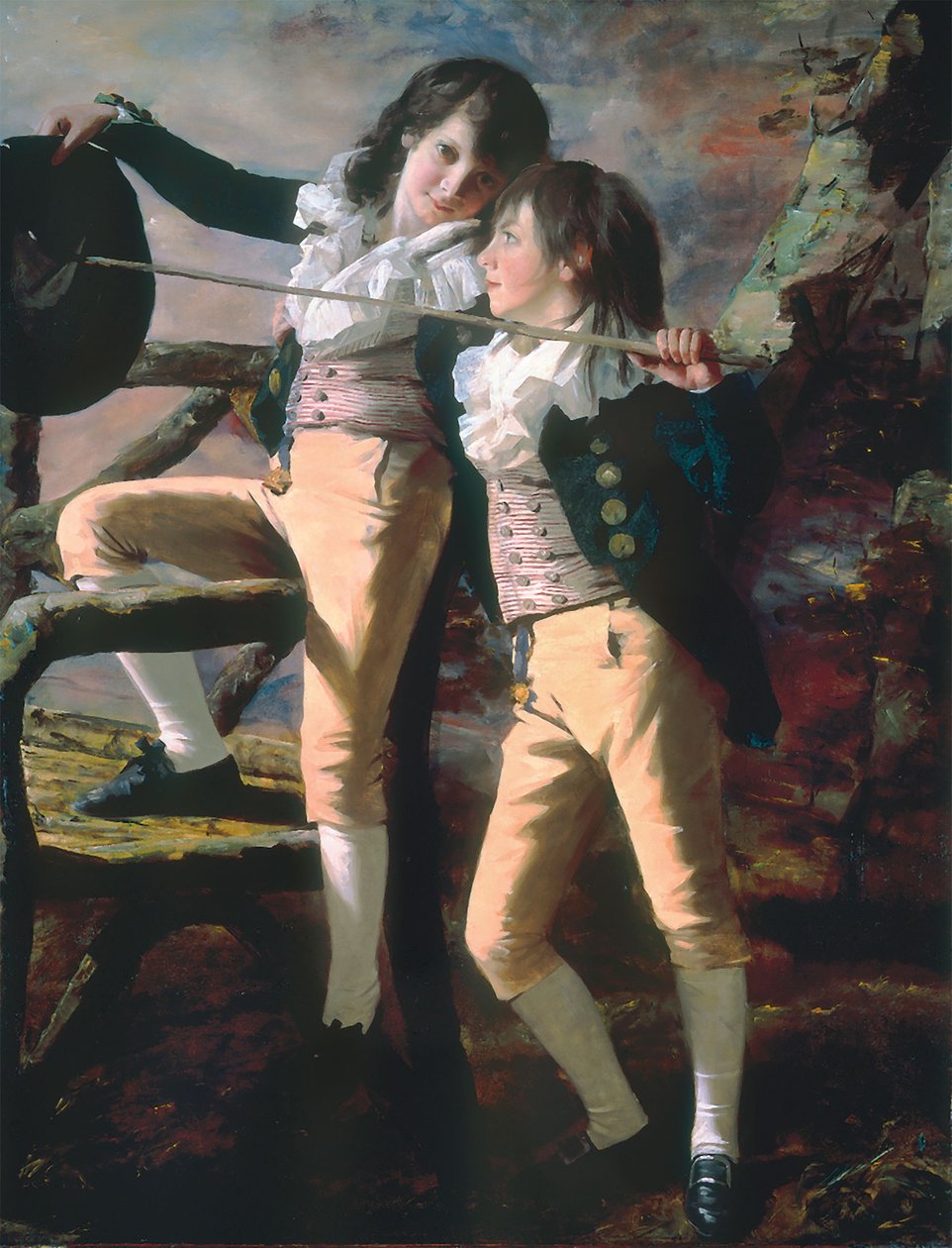 Bratři Allenové (Portrét Jamese a Johna Lee Allena) od Henry Raeburn