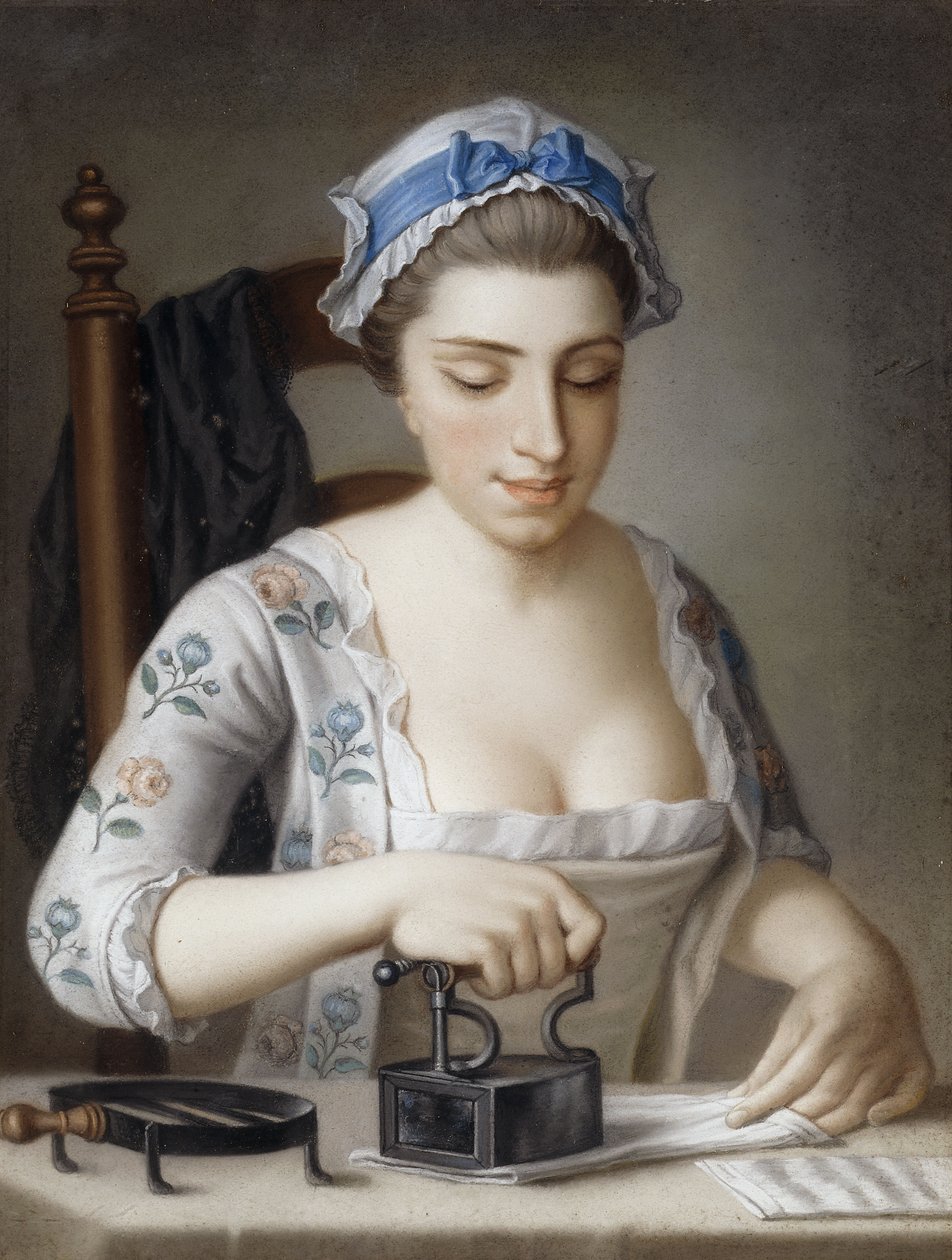 Služka žehlení, od Henry Robert Morland