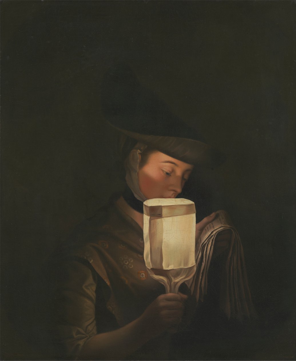 Baladický zpěvák od Henry Robert Morland