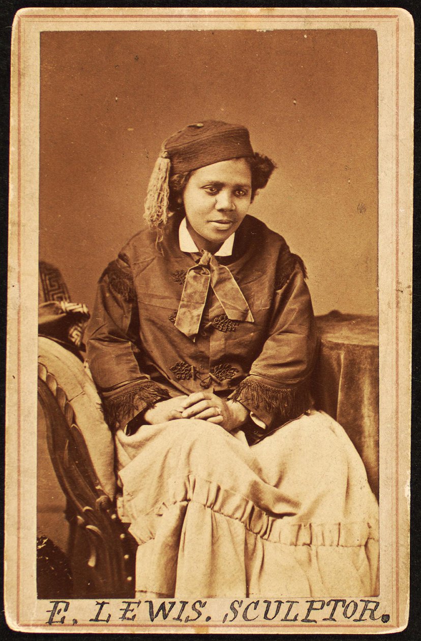 Carte de visite Edmonia Lewis, c.1870 od Henry Rocher