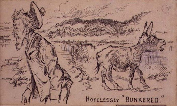 Hopelessly Bunkered, ilustrace z časopisu 
