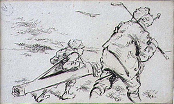 The Bumbling Golfer, ilustrace z časopisu 