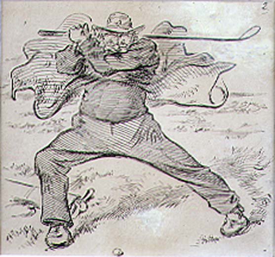 The Chaotic Golfer, ilustrace z časopisu 
