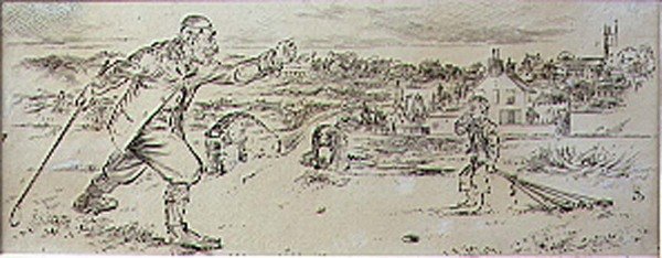 The Furious Golfer, ilustrace z časopisu 