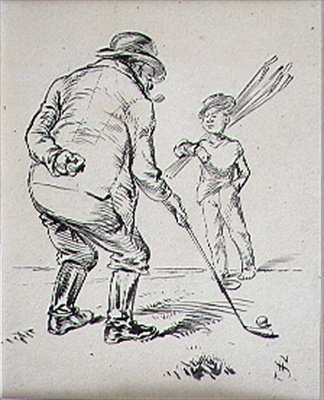 The Last Putt, ilustrace z časopisu 