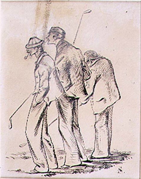 The Letargic Golfers, ilustrace z časopisu 