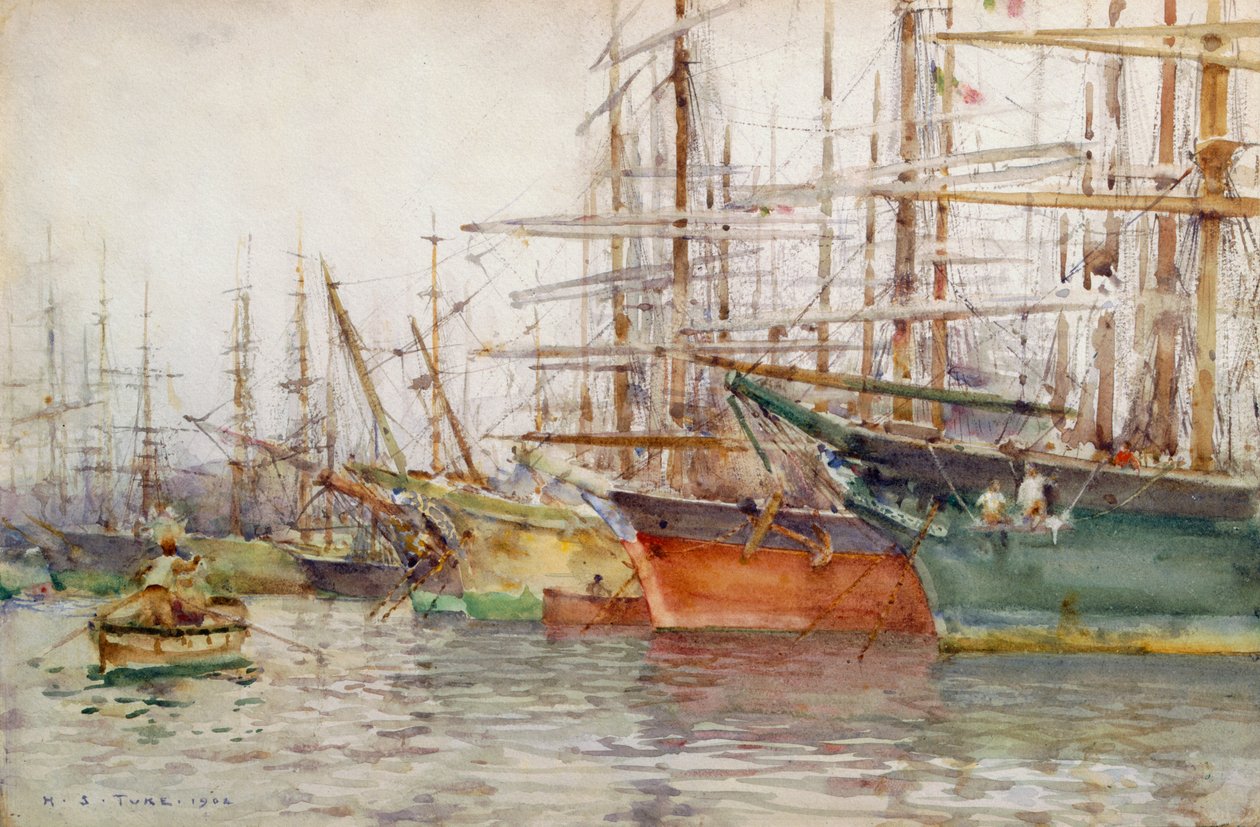 Janovský přístav, 1904 od Henry Scott Tuke
