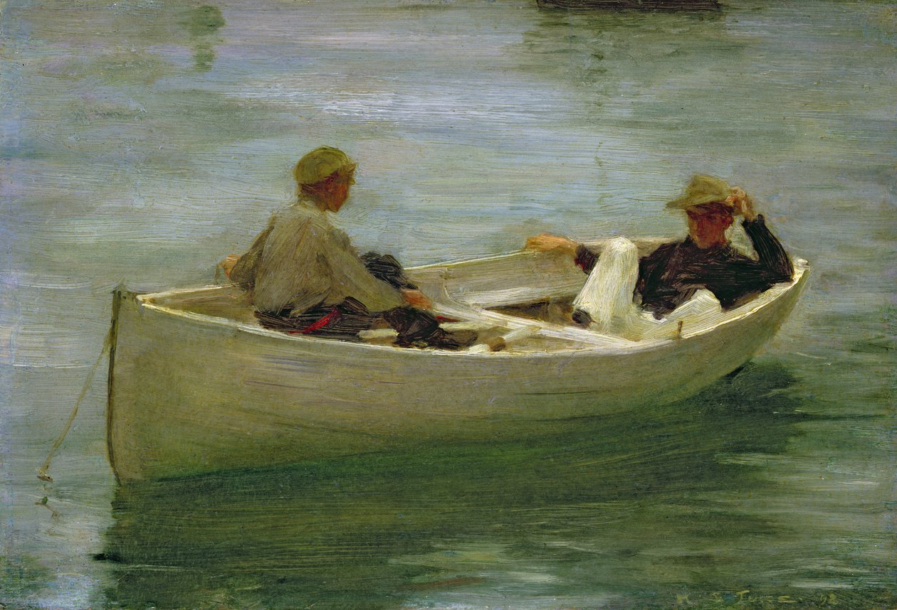 Ve veslici od Henry Scott Tuke