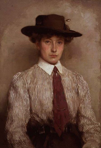Portrét paní Hamiltonové od Henry Scott Tuke