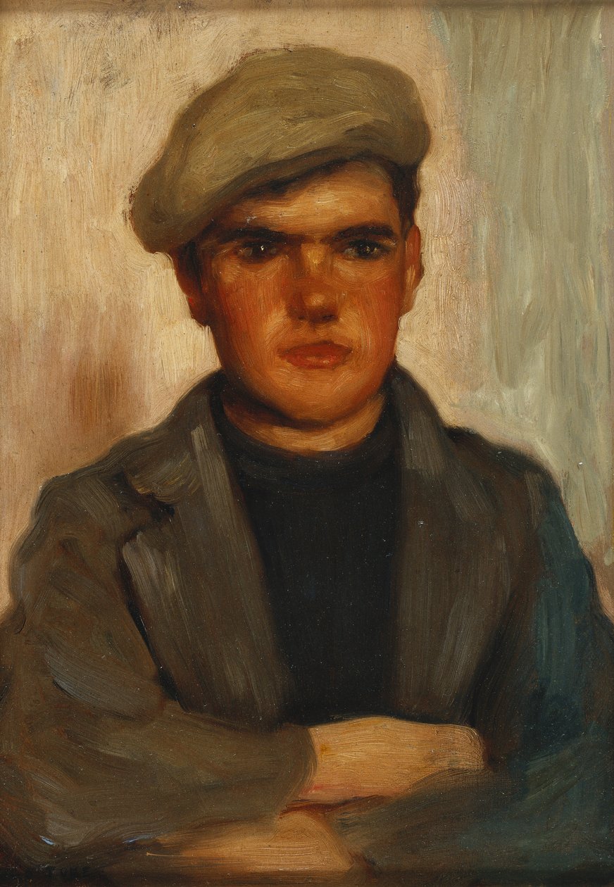 rybářský chlapec, od Henry Scott Tuke