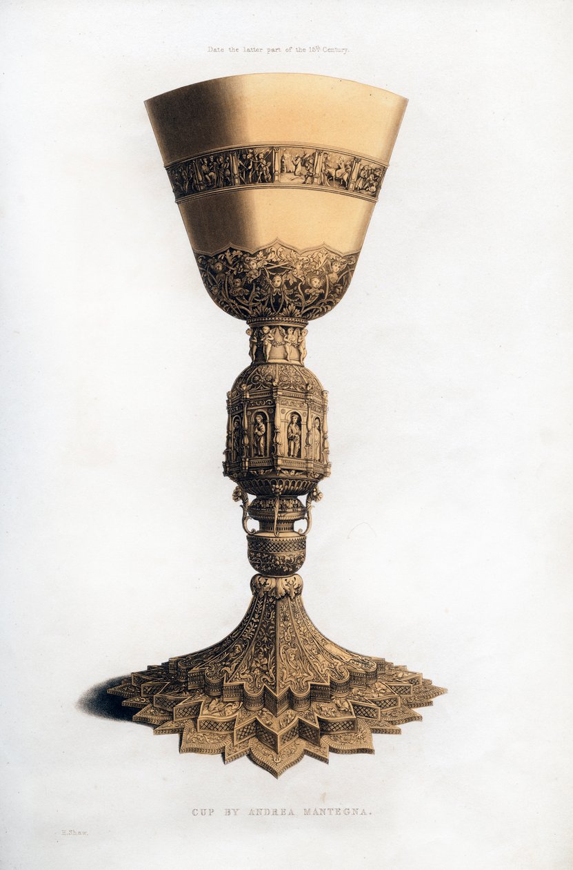 Pohár, konec 15. století, 1843. od Henry Shaw
