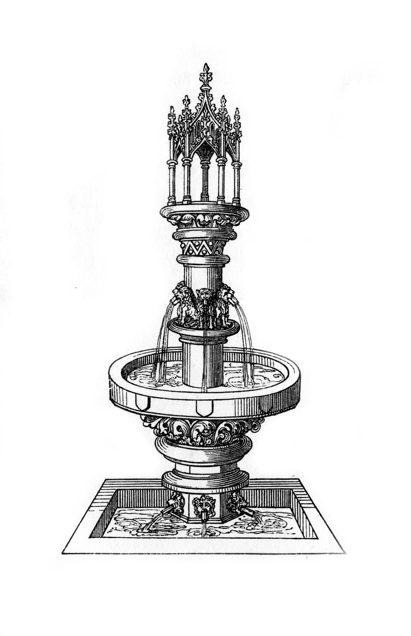 Kašna, 1470-1483, 1843. od Henry Shaw