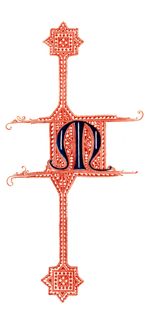 Počáteční písmeno M, 1843. od Henry Shaw