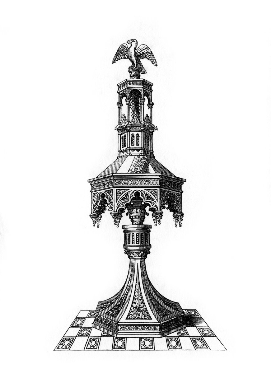 Řečnický pult, 15. století, 1843. od Henry Shaw
