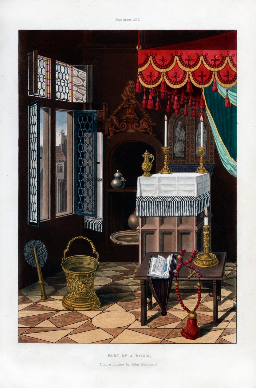 Náboženské náčiní, c1520, 1843. od Henry Shaw