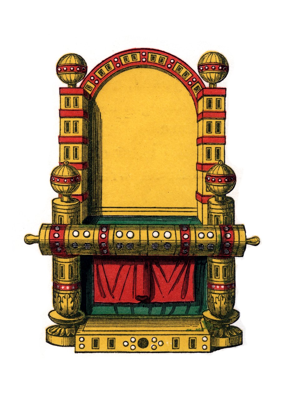 Státní trůn, 9. století, 1843. od Henry Shaw