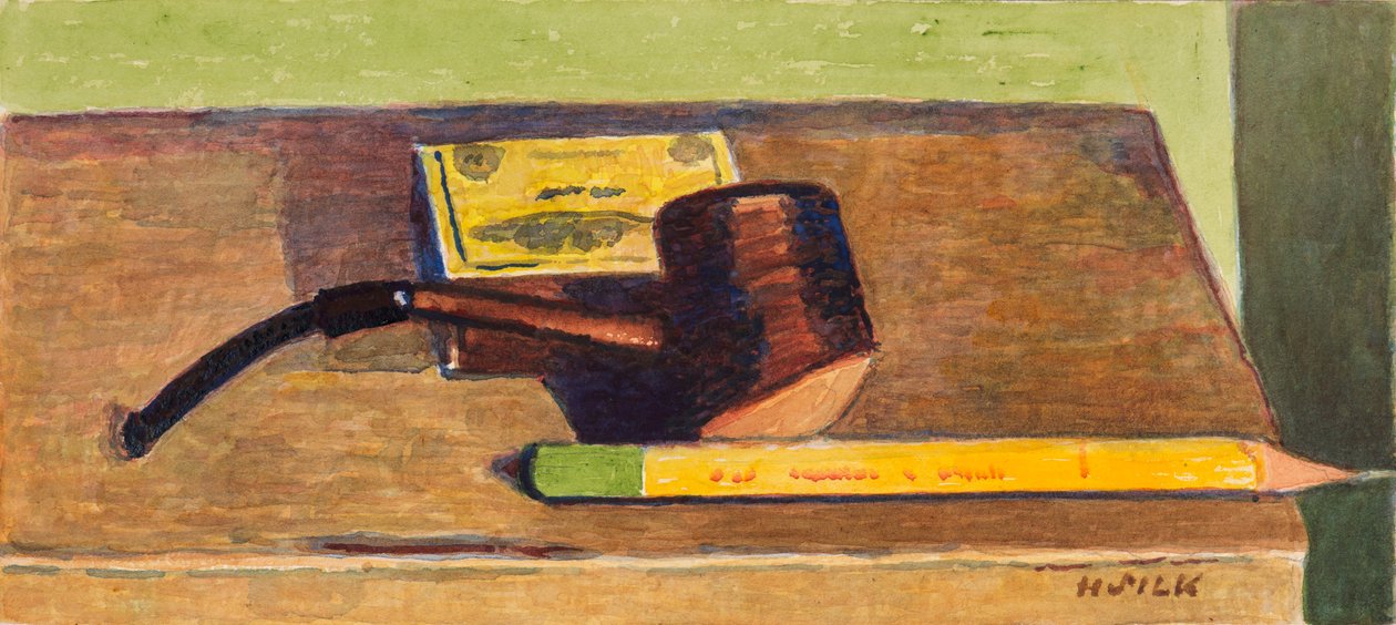 Tužka a dýmka, kolem roku 1930 od Henry Silk