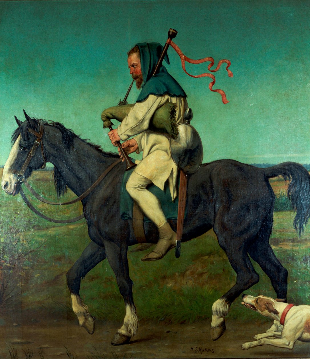 Miller, z "The Canterbury Tales", 1878 od Henry Stacey Marks