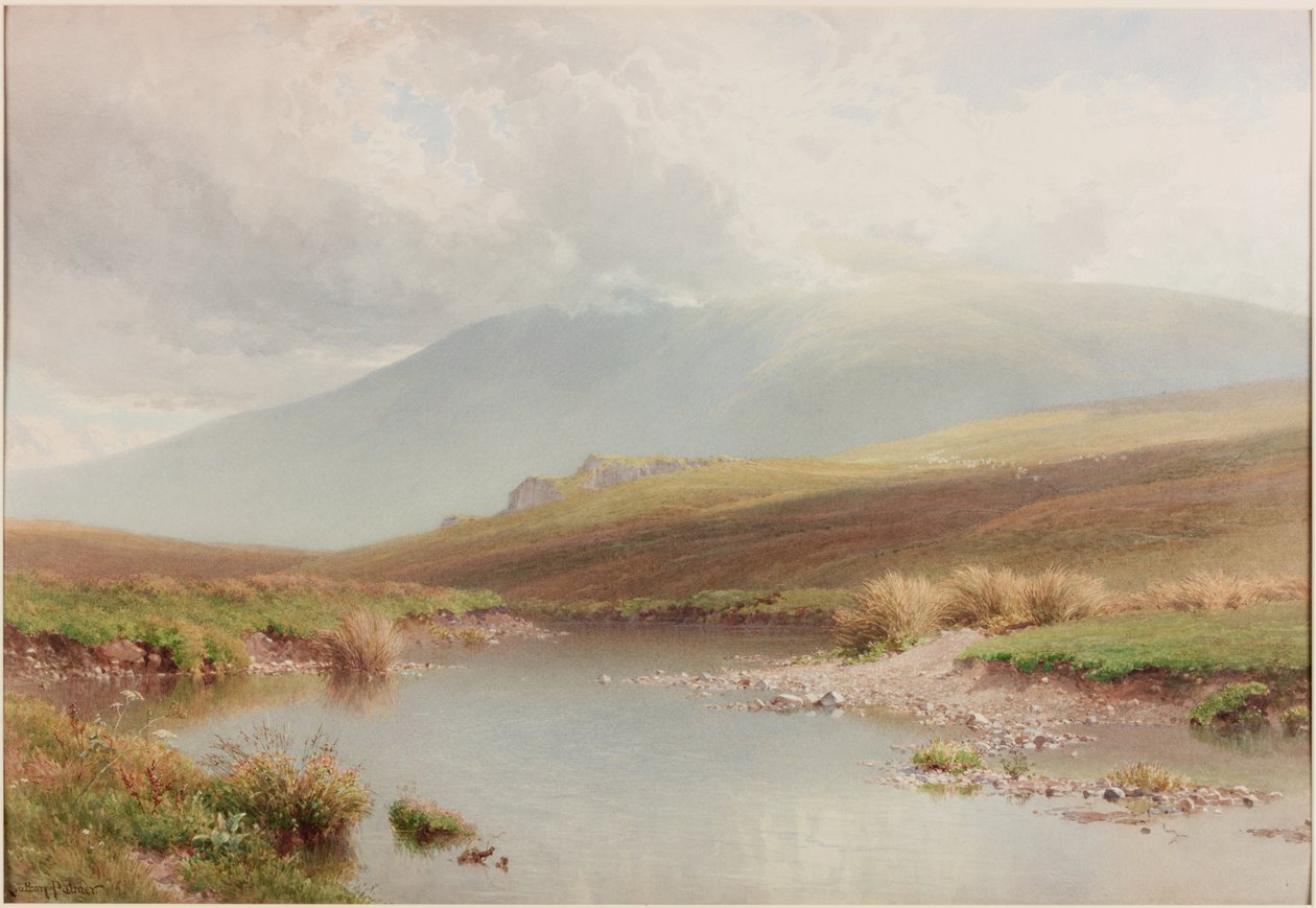 Horská krajina, konec 19. století od Henry Sutton Palmer