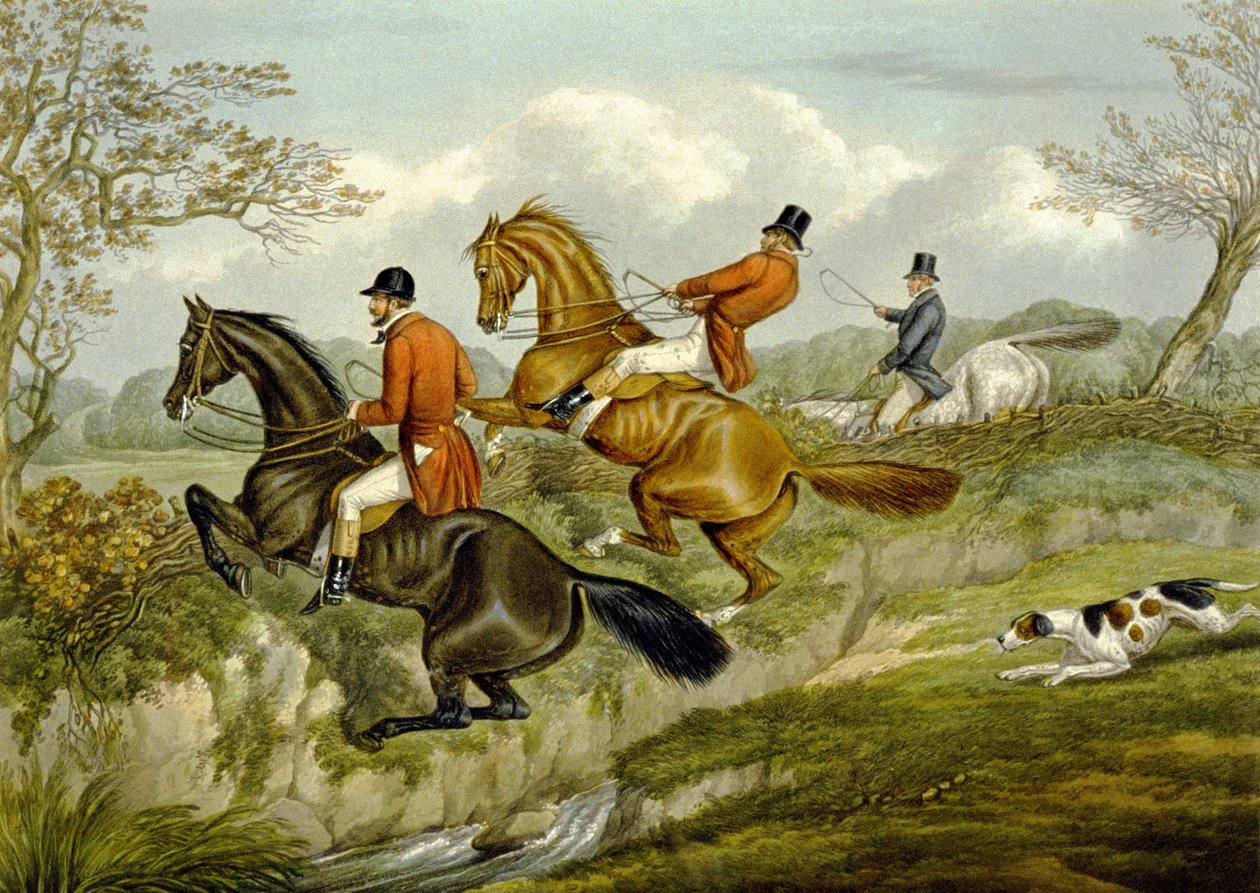 Scrambling Over a Hedge, deska z 