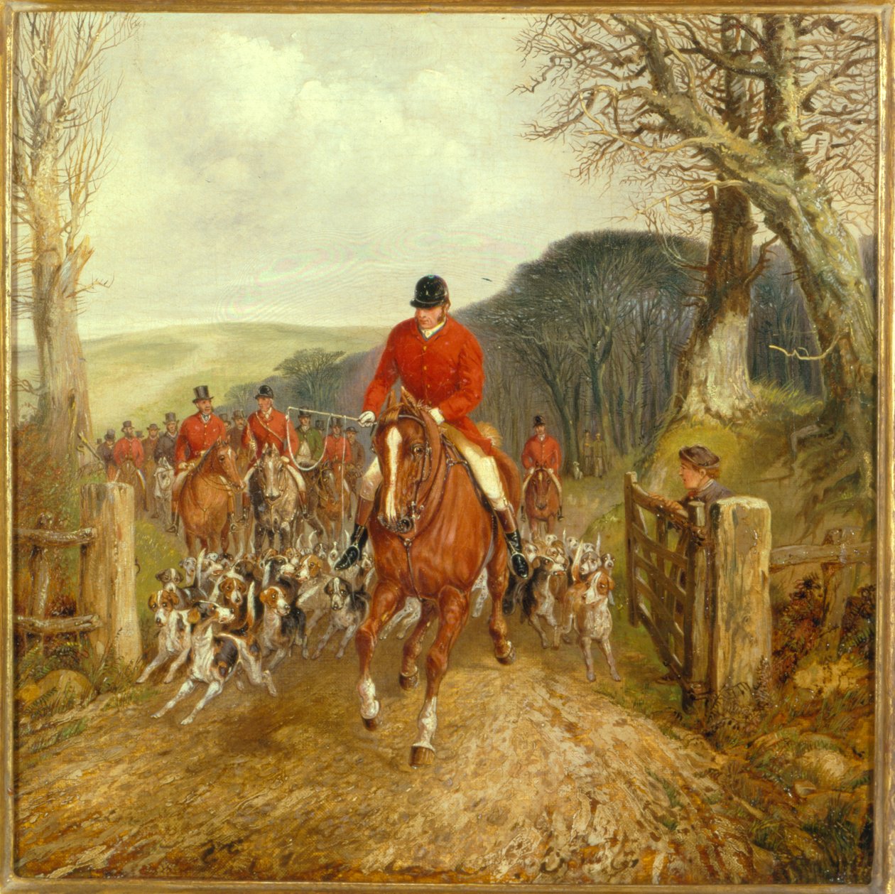 Lov Procházející Bránou od Henry Thomas Alken