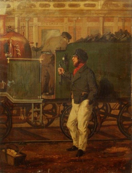 Řidič motoru motorem od Henry Thomas Alken