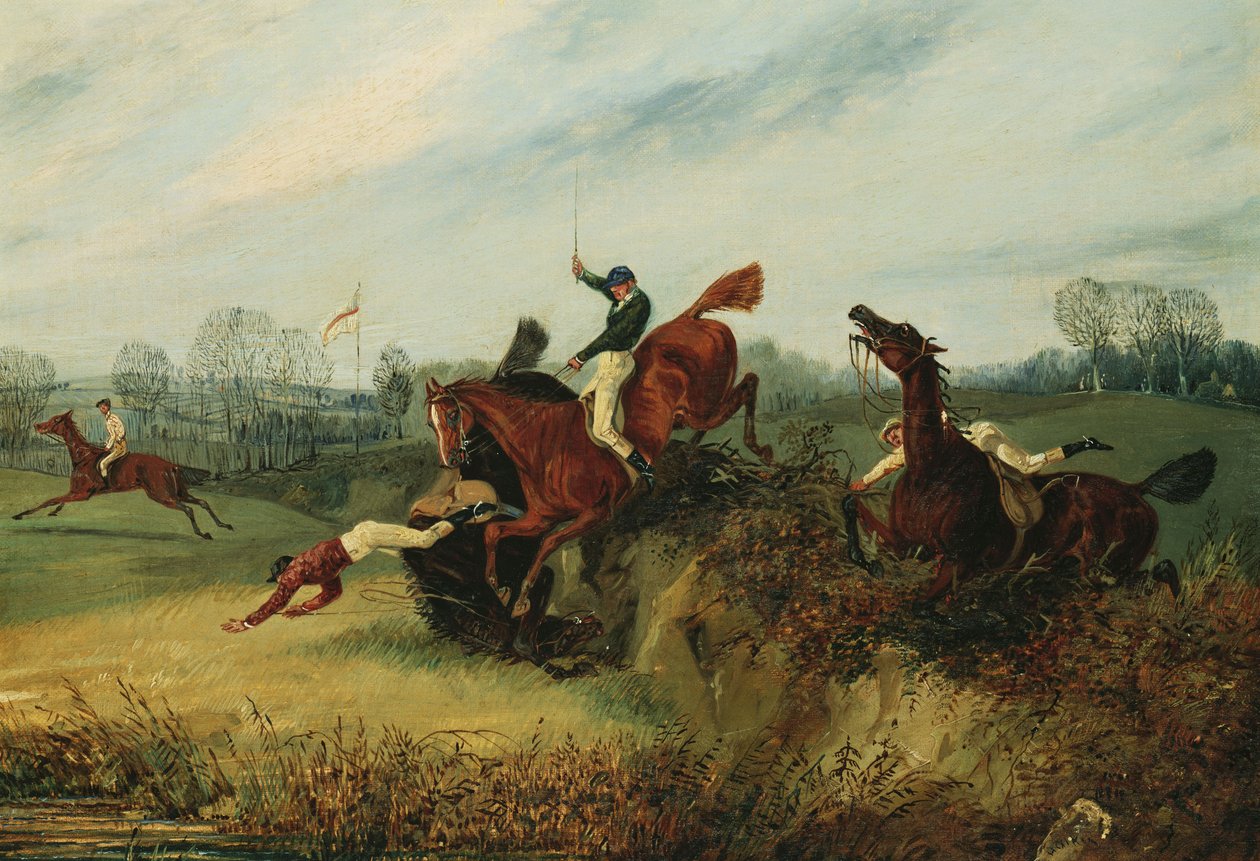 Incident na setkání Lucas Winter od Henry Thomas Alken