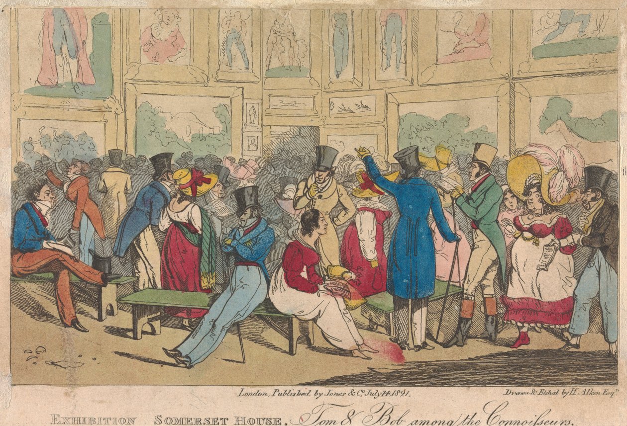 Výstava v Somerset House: Tom a Bob od Henry Thomas Alken