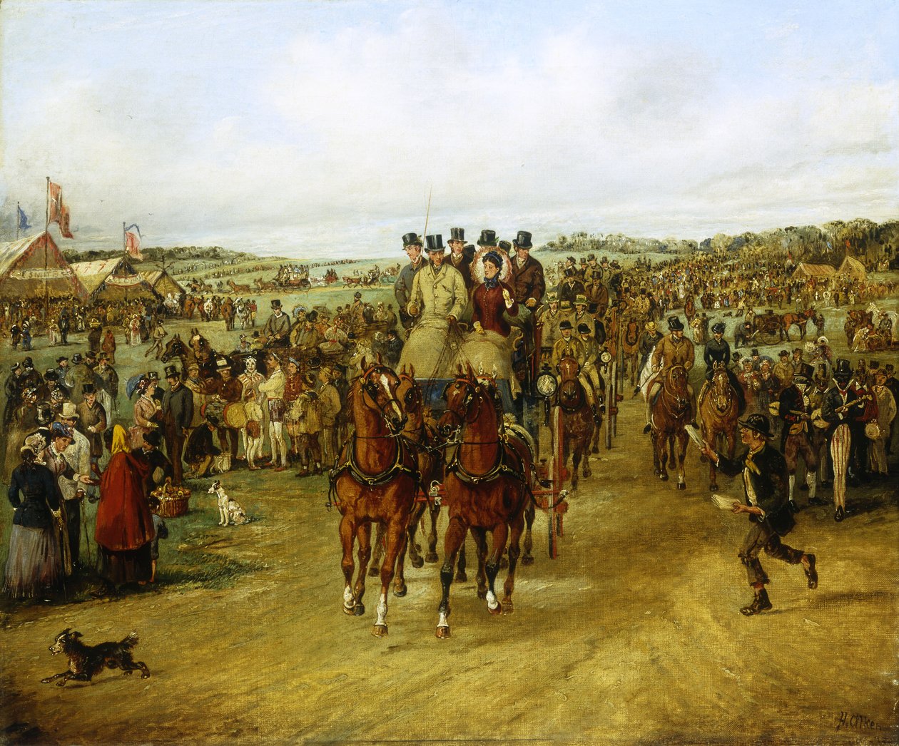Jdeme na derby, od Henry Thomas Alken